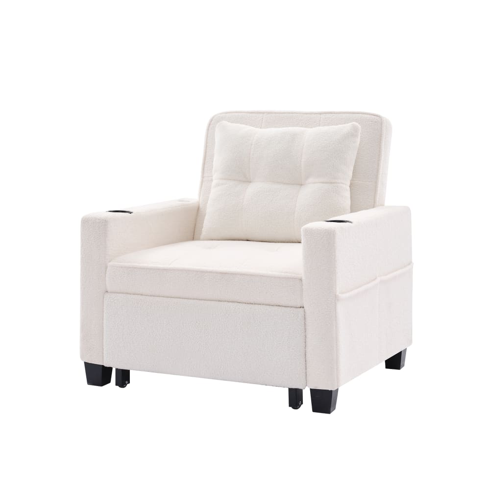 wohnli-moebel-suche-M26079232 Wohnli Möbelsuche - Schlafsofa aus Holz und Metall mit USB-Anschluss 74x87x84 cm