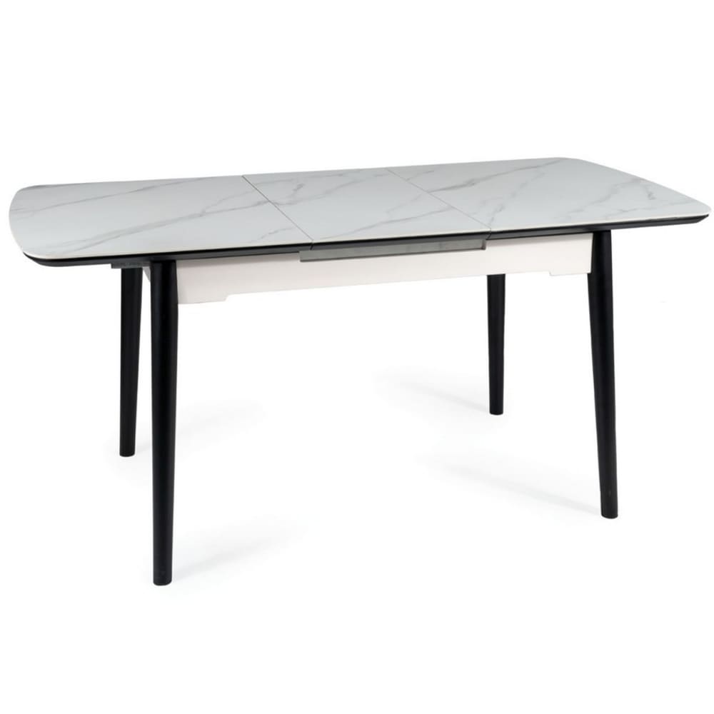 wohnli-moebel-suche-M26080784 Wohnli Möbelsuche - Ausziehbarer Designertisch in weißer Marmoroptik
