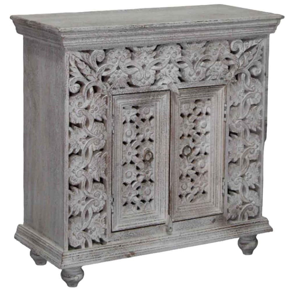 wohnli-moebel-suche-M26081088 Wohnli Möbelsuche - Flurkommode Holz 90x40x90h cm Grau