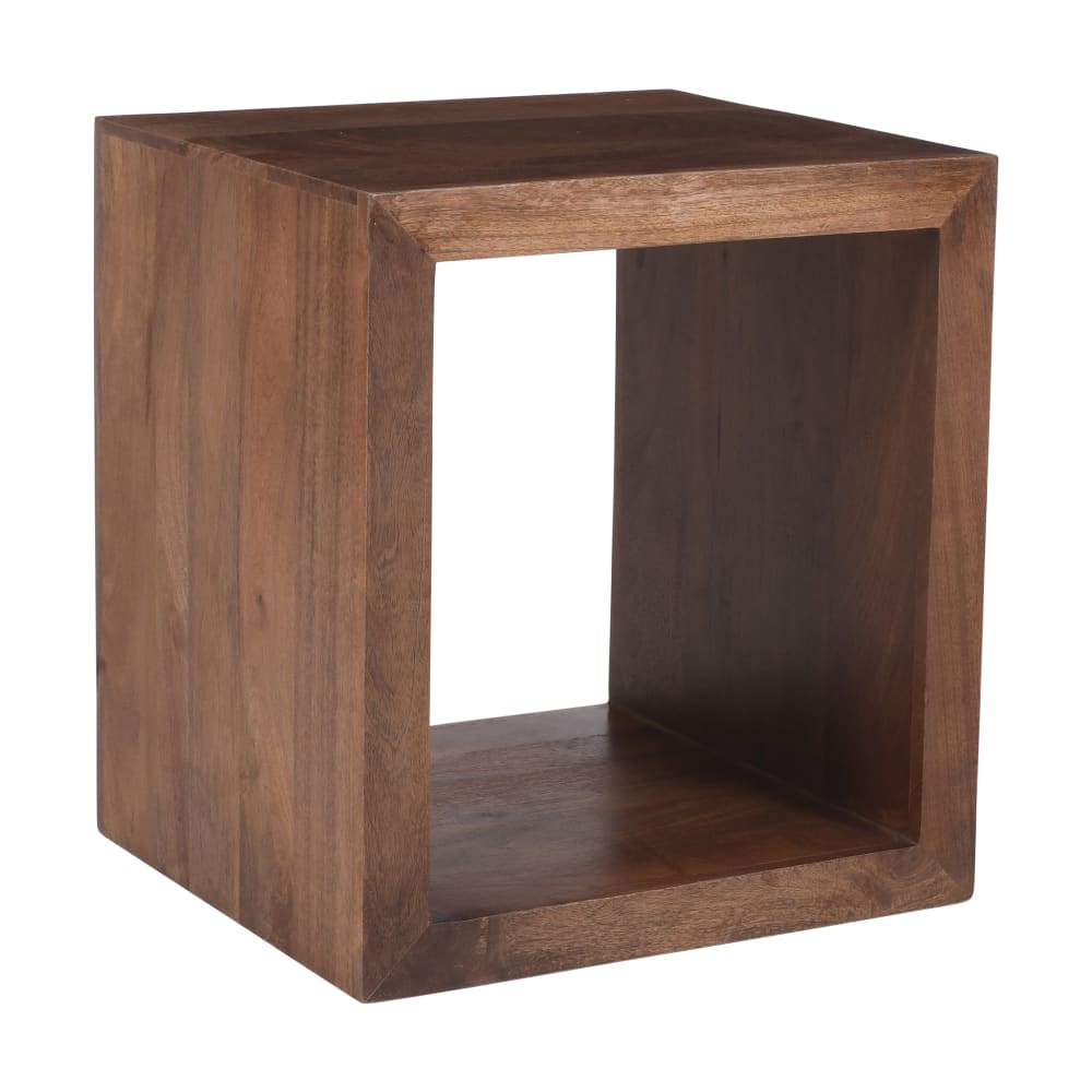 wohnli-moebel-suche-M26084780 Wohnli Möbelsuche - Beistelltisch Sofaende aus dunklem Mangoholz