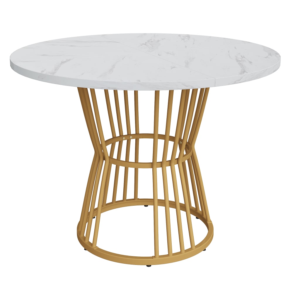 wohnli-moebel-suche-M26085690 Wohnli Möbelsuche - Runder Esstisch mit Metallgestell 100x75 cm