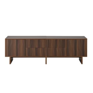 wohnli-moebel-suche-M26085717 Wohnli Möbelsuche - TV-Schrank 180 cm mit 4 Schubladen & 2 Türen Wellenform Walnuss