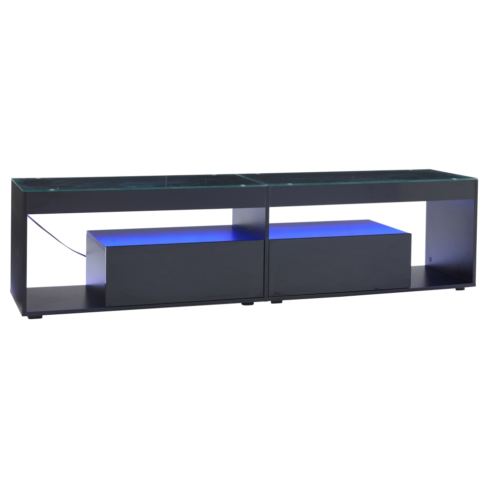 wohnli-moebel-suche-M26085736 Wohnli Möbelsuche - LED TV-Schrank mit 2 Schubladen und Glas 180 cm