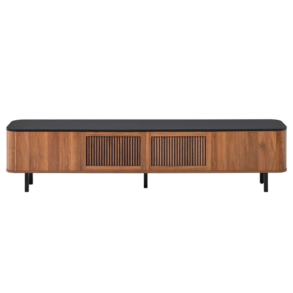 wohnli-moebel-suche-M26085757 Wohnli Möbelsuche - TV-Schrank mit Gittertüren und Stauraum 190 cm Nussbaum