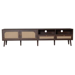 wohnli-moebel-suche-M26085758 Wohnli Möbelsuche - TV-Schrank mit 2 Rattantüren und 2 Schubladen 200 cm