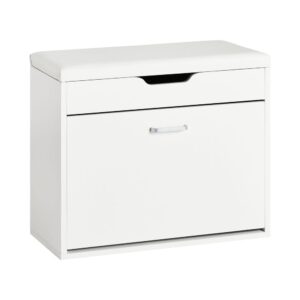wohnli-moebel-suche-M26085774 Wohnli Möbelsuche - Schuhbank mit einer schublade weiß 60x30x50cm minimalistisch