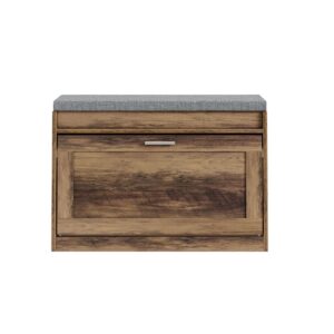 wohnli-moebel-suche-M26085777 Wohnli Möbelsuche - Schuhschrank mit Sitzfläche Braun 75×24×53 cm FSR218-F