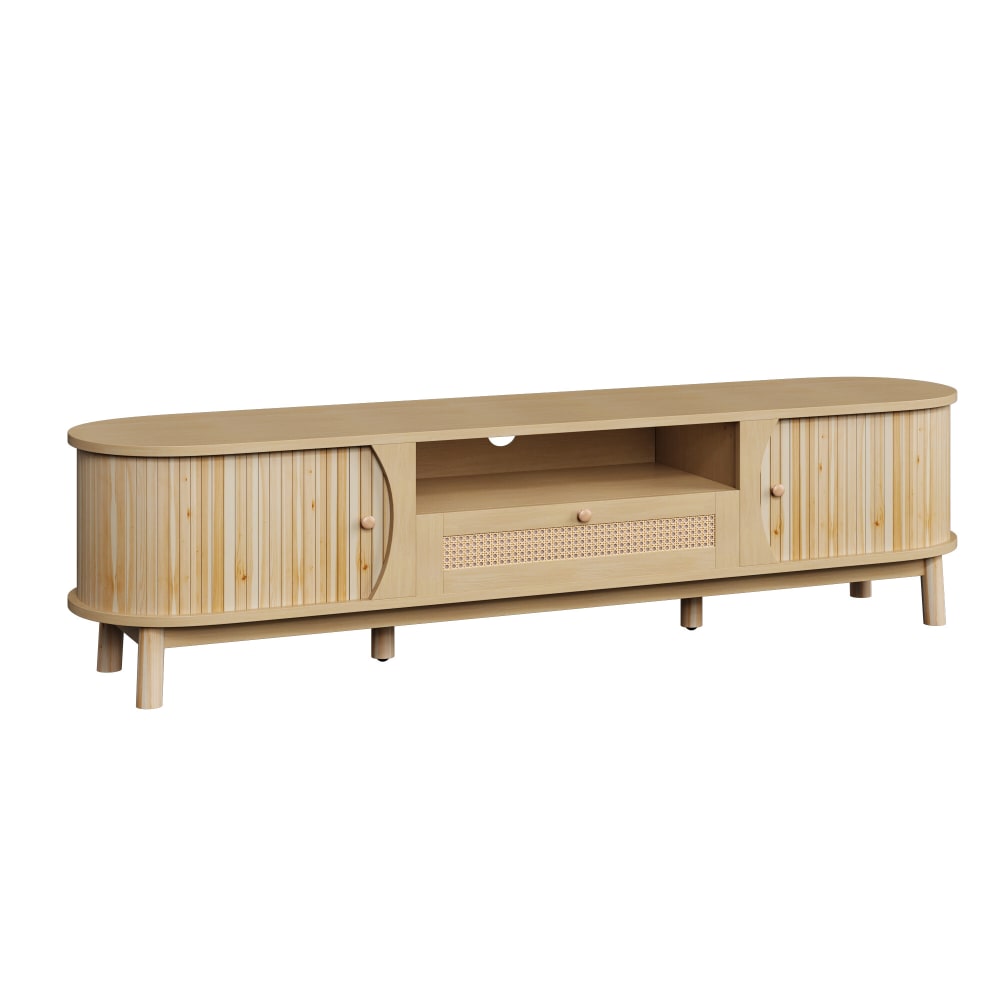 wohnli-moebel-suche-M26085851 Wohnli Möbelsuche - Ovaler TV-Ständer in Holzoptik