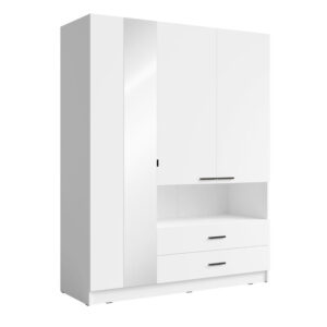 wohnli-moebel-suche-M26088657 Wohnli Möbelsuche - Kleiderschrank Turin mit Türen 158x54x200cm weiß