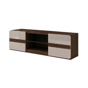 wohnli-moebel-suche-M26088693 Wohnli Möbelsuche - Lowboard mit Schubladen 145x41x43cm Eiche Sonoma dunkel sandgrau Hgl