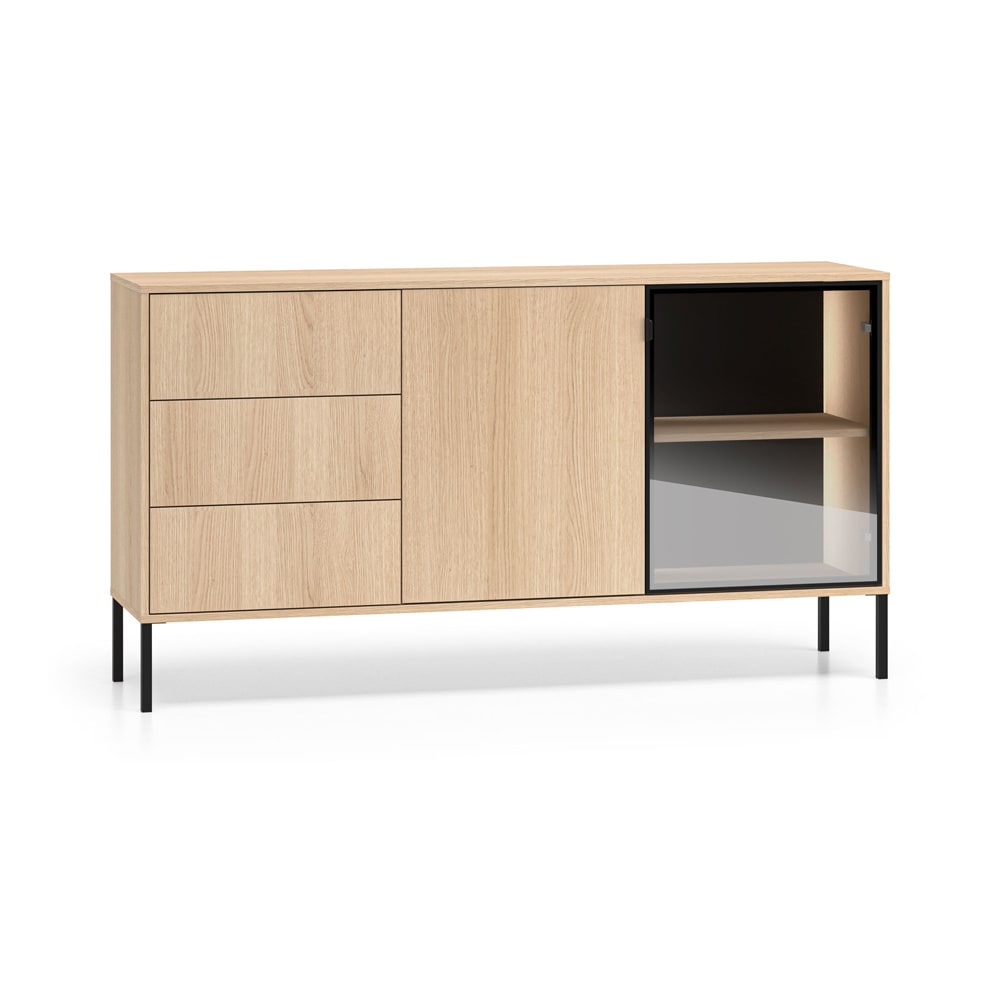 wohnli-moebel-suche-M26088724 Wohnli Möbelsuche - Sideboard Barnee Lindberg Eiche 160x40x86cm