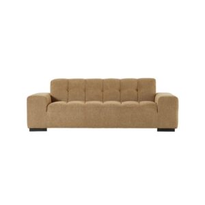 wohnli-moebel-suche-M26089641 Wohnli Möbelsuche - Gerades 3-Sitzer-Sofa aus hellbraun meliertem Strukturstoff
