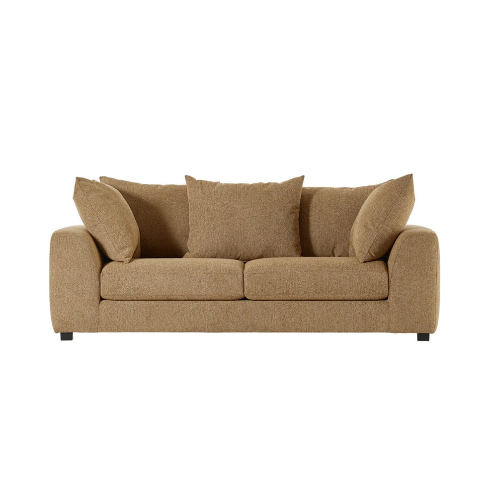 Wohnli Möbelsuche - Gerades 3-Sitzer-Sofa  aus meliertem