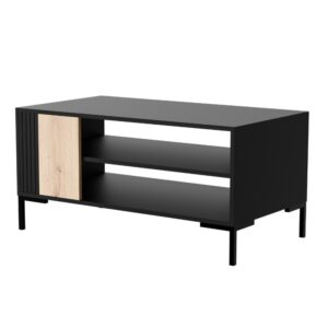 Wohnli Möbelsuche - Couchtisch aus Schwarz und Holz