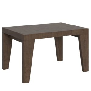 Wohnli Möbelsuche - Ausziehtisch 90x130/390 cm in Holzoptik Nussbaumbraun