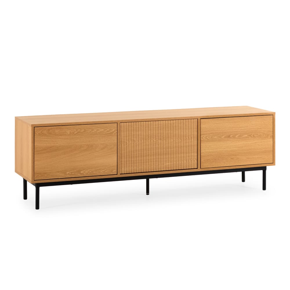 Wohnli Möbelsuche - TV-Schrank 3 türen Eiche-Optik