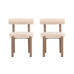 wohnli-moebel-suche-M26092439 Wohnli Möbelsuche - 2er-Set Esszimmerstühle Tillo aus Teddy Bouclé
