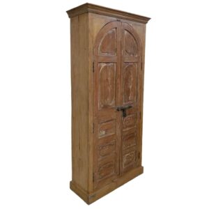 wohnli-moebel-suche-M26092836 Wohnli Möbelsuche - Kleiderschrank Holz handgef. 97x36x210 cm Braun