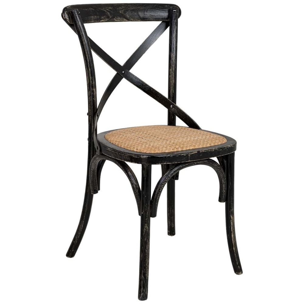 wohnli-moebel-suche-M26092942 Wohnli Möbelsuche - Holzstuhl mit Rattansitzfläche