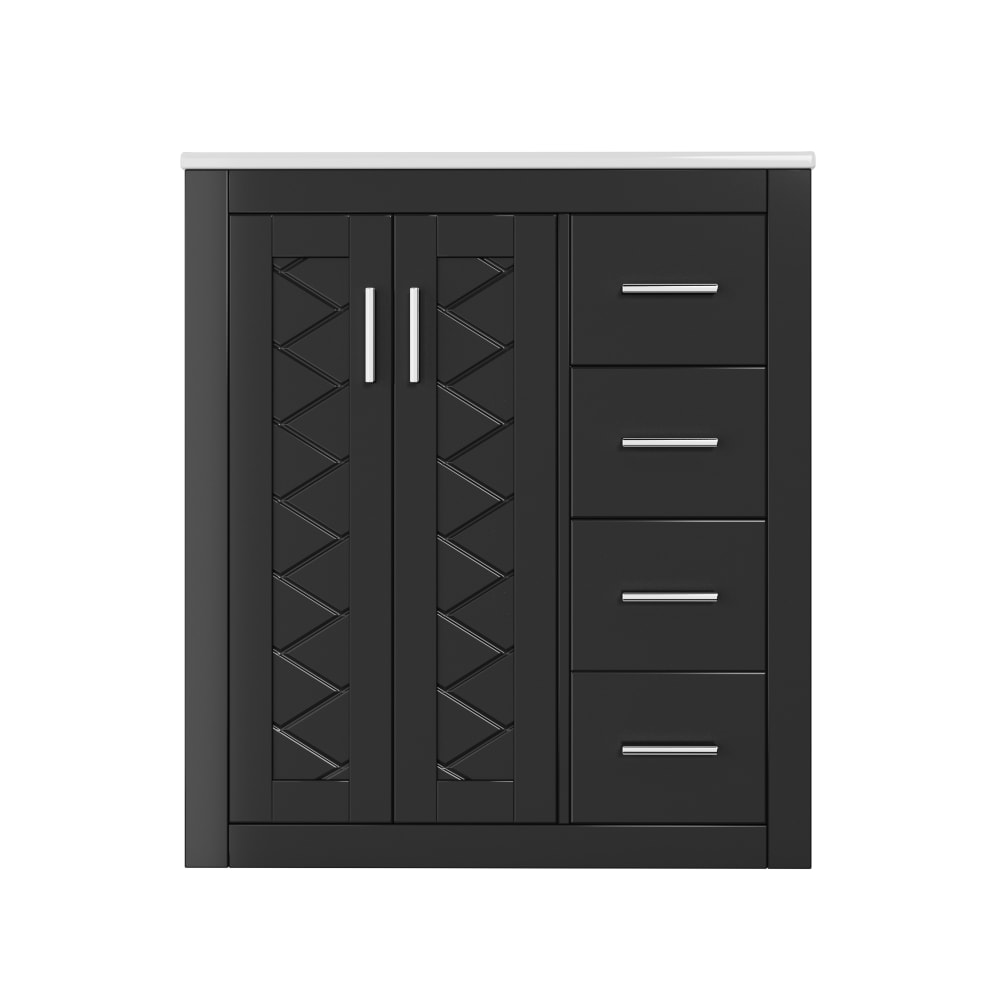 wohnli-moebel-suche-M26093432 Wohnli Möbelsuche - Badunterschrank 76cm mit 2 Türen und 4 Schubladen