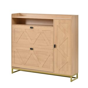 wohnli-moebel-suche-M26093467 Wohnli Möbelsuche - Schuhschrank geometrisches Design 110x24x100 cm