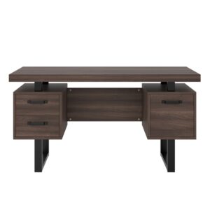 wohnli-moebel-suche-M26093470 Wohnli Möbelsuche - Schreibtisch im Industrial-Stil mit schwarzen Metallakzenten