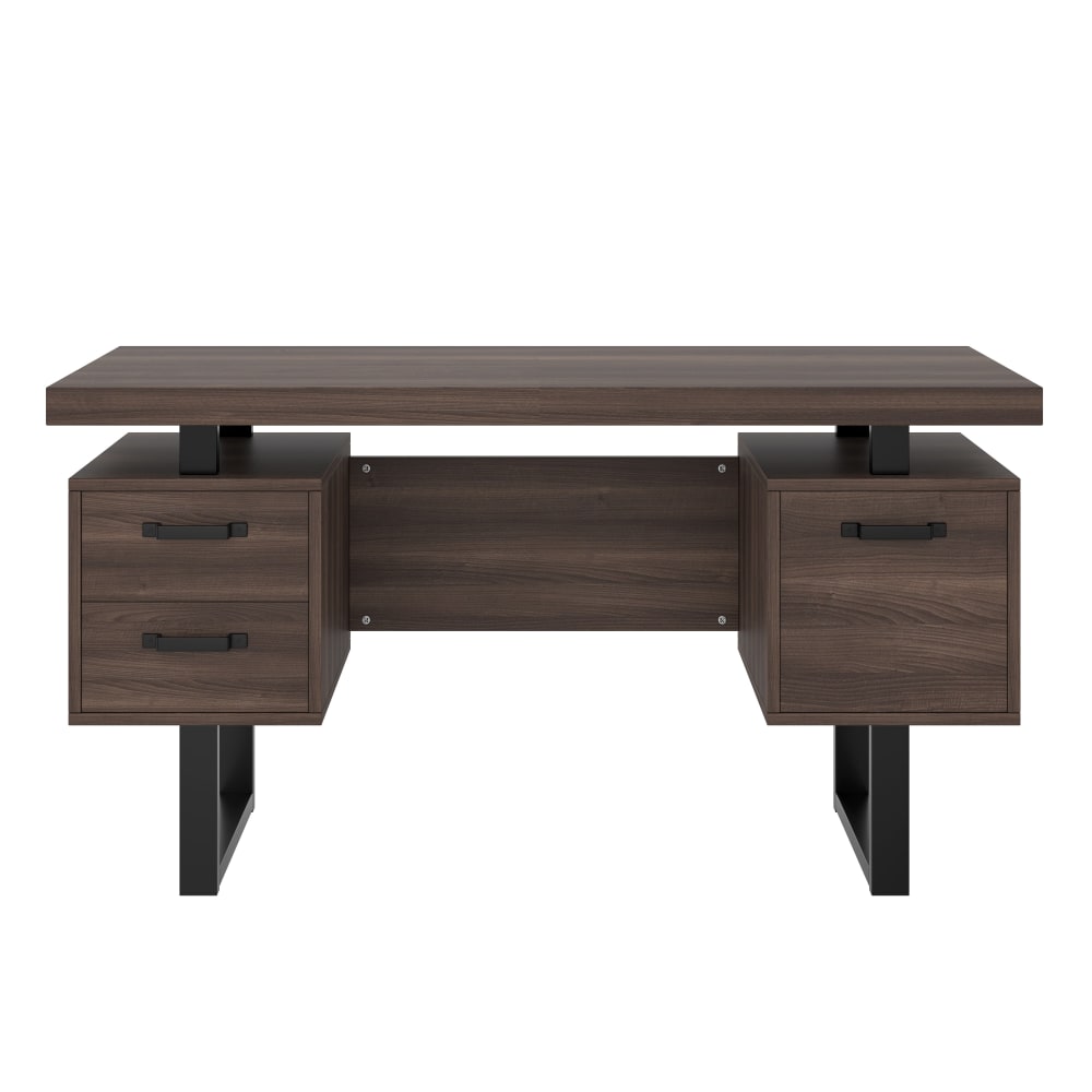 wohnli-moebel-suche-M26093470 Wohnli Möbelsuche - Schreibtisch im Industrial-Stil mit schwarzen Metallakzenten