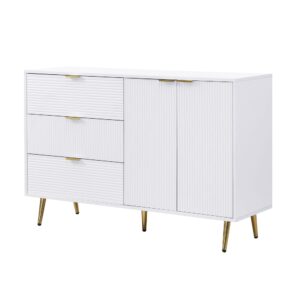 wohnli-moebel-suche-M26093475 Wohnli Möbelsuche - Elegantes Sideboard mit Wellendesign und Golddetails