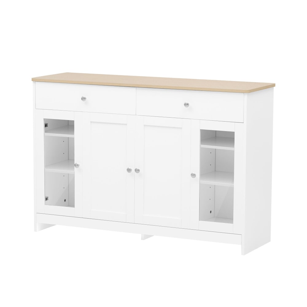 wohnli-moebel-suche-M26093478 Wohnli Möbelsuche - Sideboard mit 4 Türen und 2 Schubladen in Holz-Optik
