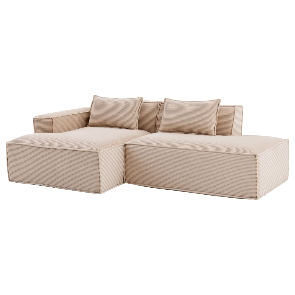 wohnli-moebel-suche-M26093487 Wohnli Möbelsuche - 3-Sitzer Ecksofa aus Cord mit Panoramadesign