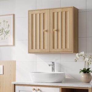 5cm - Hängender Badschrank mit 3-fach Verstellbar