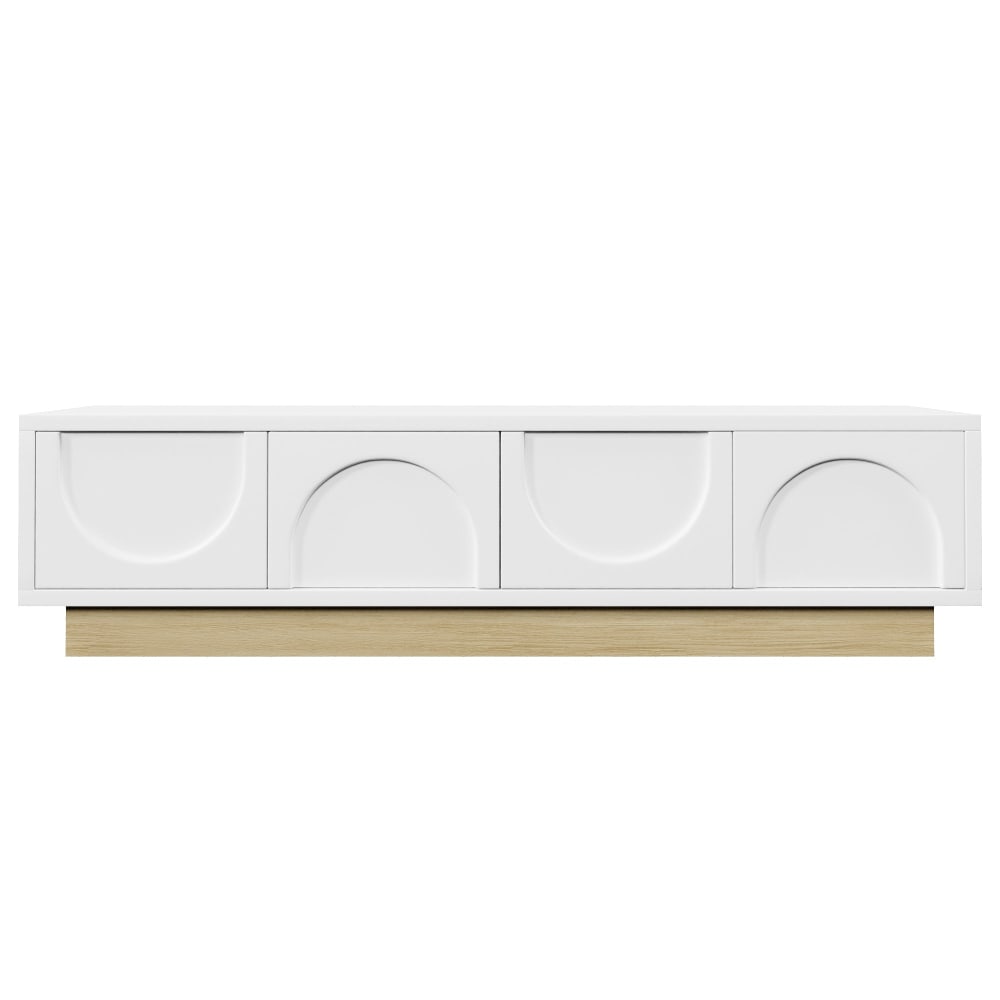 wohnli-moebel-suche-M26093508 Wohnli Möbelsuche - TV-Lowboard mit 4 Türen und Wellenmuster