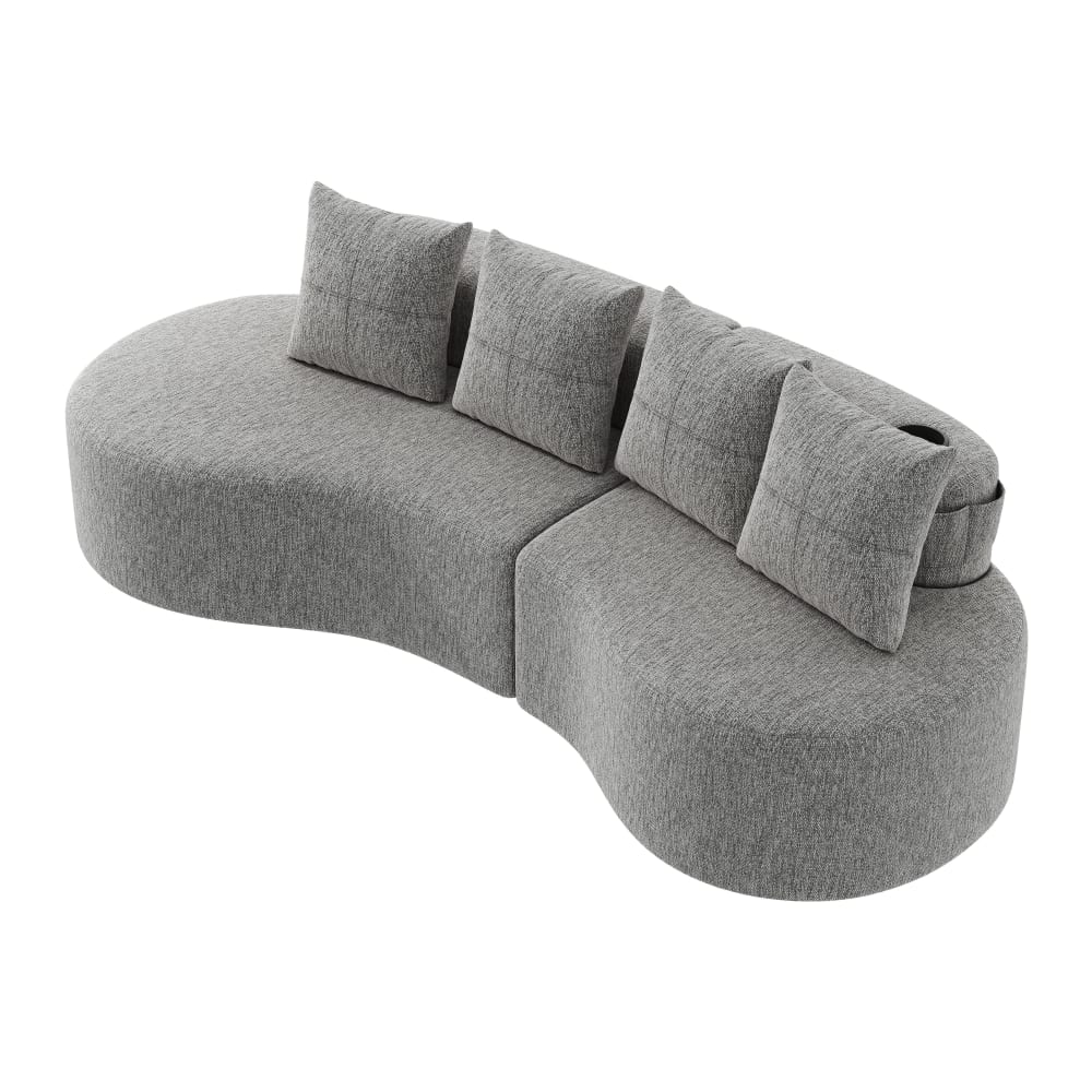 wohnli-moebel-suche-M26093553 Wohnli Möbelsuche - 3-Sitzer Leinensofa mit 4 Kissen
