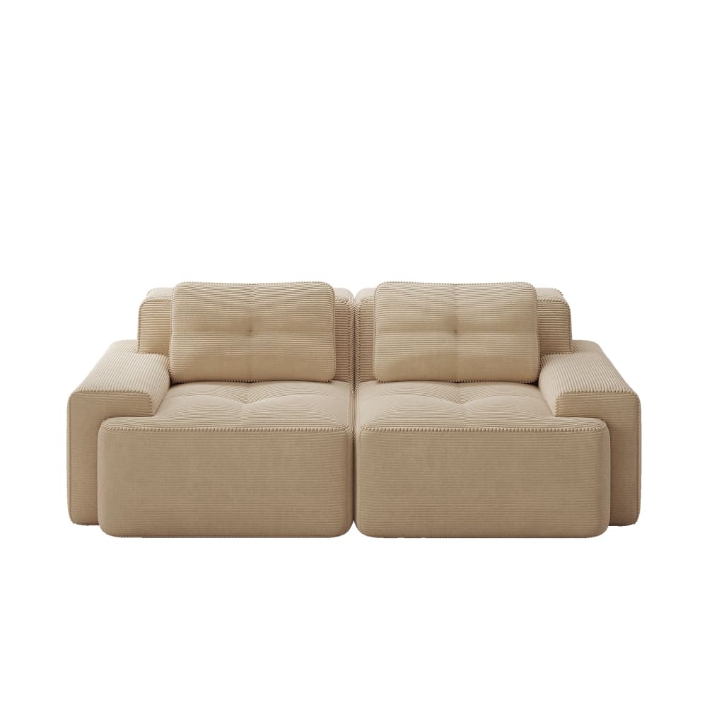 Wohnli Möbelsuche - 2-Sitzer Sofa aus Cord ohne Montage