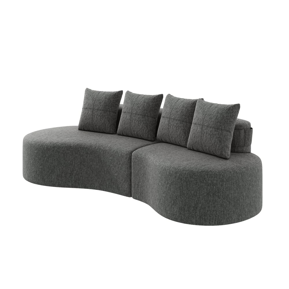 wohnli-moebel-suche-M26093556 Wohnli Möbelsuche - 3-Sitzer Leinensofa mit 4 Kissen