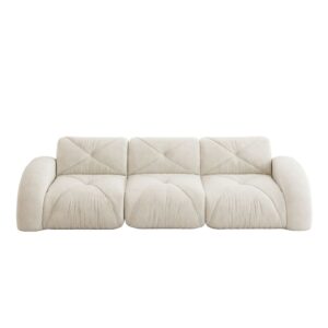 wohnli-moebel-suche-M26093557 Wohnli Möbelsuche - 3-Sitzer Sofa aus Chenille mit Gelenk-Design