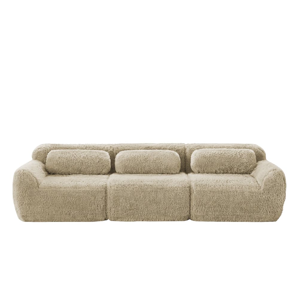 wohnli-moebel-suche-M26093571 Wohnli Möbelsuche - 3-Sitzer Sofa aus Premium-Plüsch mit Kissen