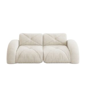 wohnli-moebel-suche-M26093573 Wohnli Möbelsuche - 2-Sitzer Sofa aus Chenille mit Gelenk-Design