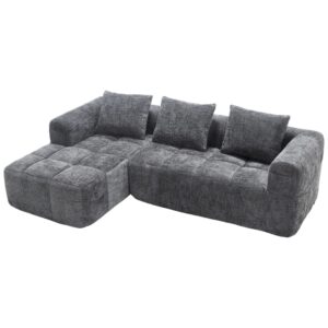 wohnli-moebel-suche-M26093577 Wohnli Möbelsuche - 3-Sitzer Ecksofa mit Recamiere und Taschen
