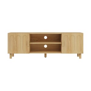Wohnli Möbelsuche - TV-Lowboard mit 2 Türen und abgerundeten Details