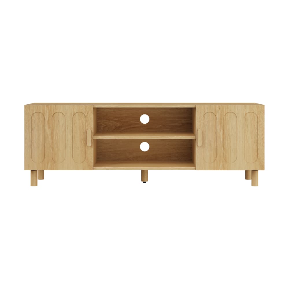 wohnli-moebel-suche-M26093597 Wohnli Möbelsuche - TV-Lowboard mit 2 Türen und abgerundeten Details