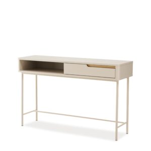 wohnli-moebel-suche-M26094350 Wohnli Möbelsuche - Beigefarbene Flurkonsole in modernem Design