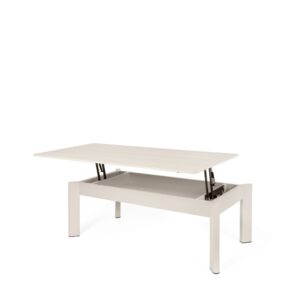 wohnli-moebel-suche-M26094365-1 Couchtisch mit Porzellanplatte und beigen Metallbeinen 60x46x120cm Porzellan Beige Koketto Home Möbel Wohnzimmermöbel Couchtische