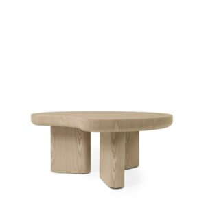 wohnli-moebel-suche-M26094410-1 Design-Couchtisch in Eichenoptik 80x35x65cm Holz Beige Koketto Home Möbel Wohnzimmermöbel Couchtische