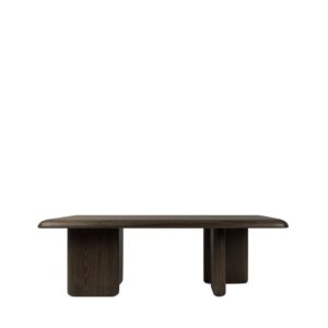Couchtisch aus Nussbaumholz mit einer Tischplatte von 120 cm 70x40x120cm Holz Braun Koketto Home Möbel Wohnzimmermöbel Couchtische