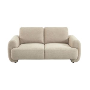 wohnli-moebel-suche-M26094532-1 2-Sitzer Sofa mit Stoffbezug beige 174x78x88cm Holz Beige sweeek Sofas und Sessel Sofas Ecksofas