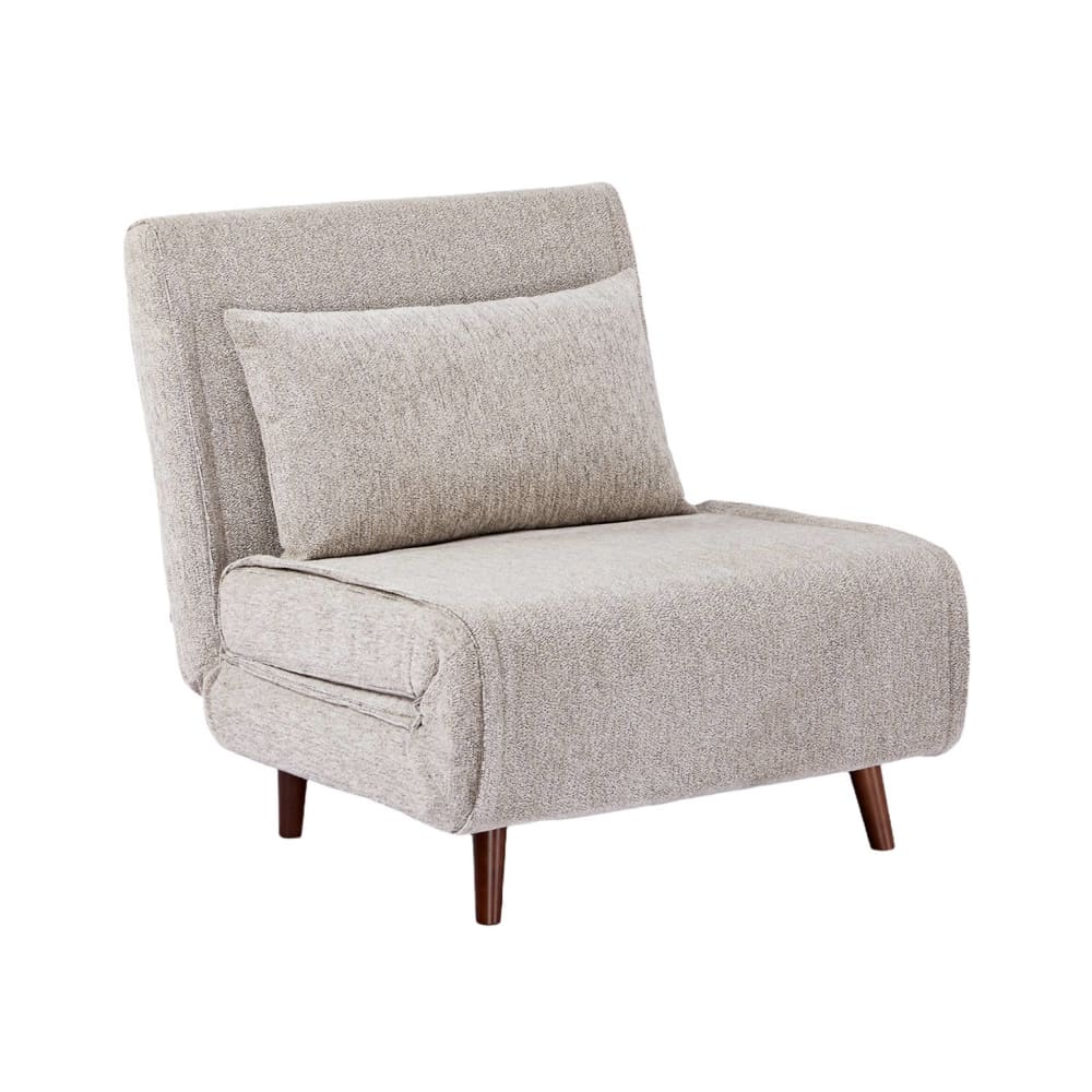 wohnli-moebel-suche-M26094569 Wohnli Möbelsuche - Sessel mit Schlaffunktion und Chenille-Bezug beige