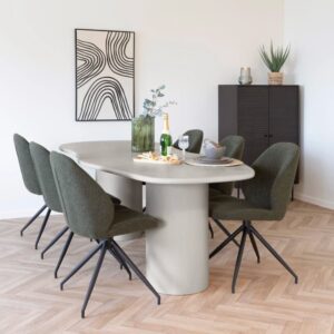 wohnli-moebel-suche-M26094663-1 Beige Tisch oder Schreibtisch L200 200x76x96cm Holz Beige Mathi Design Möbel Esszimmermöbel Esstische