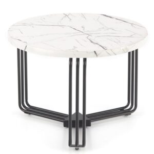 wohnli-moebel-suche-M26094694 Wohnli Möbelsuche - Couchtisch mit Platte in weißer Marmoroptik und Metallstruktur