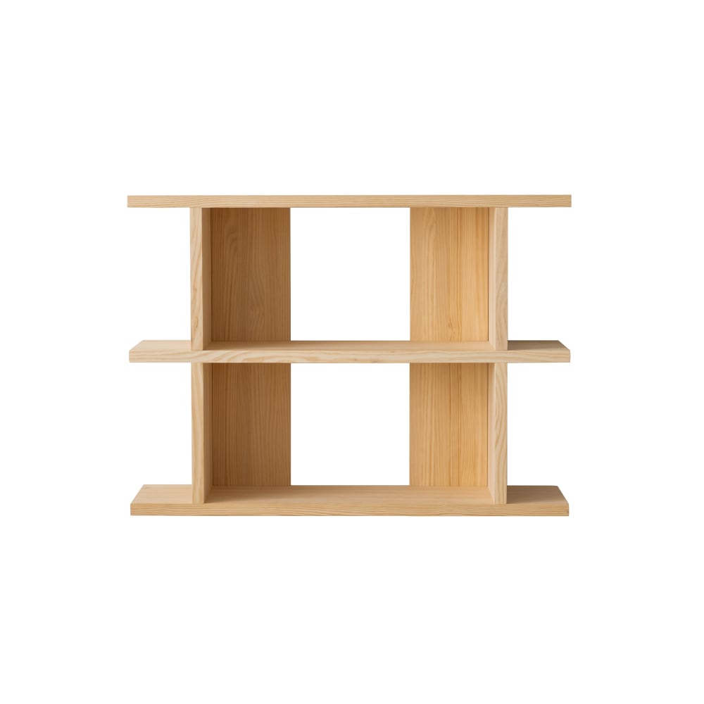 wohnli-moebel-suche-M26096518 Wohnli Möbelsuche - Bücherregal aus unbehandeltem massivem Kiefernholz 1x2